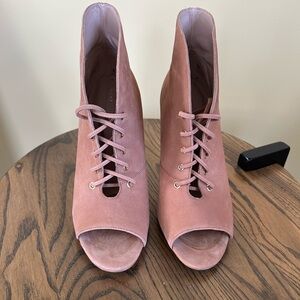 Aldo Kennice Open Toe Booties Size 7 1/2